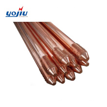 High Quality copper grounding rod for electrical grounding system/earth rod price